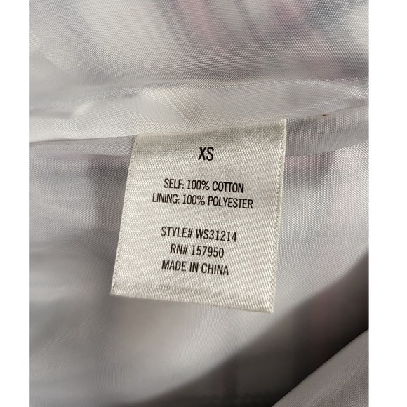 Blue Rain Plaid Mini Skirt Front Above Knee Skater A Line Blk.Pink White size xs - Picture 7 of 7